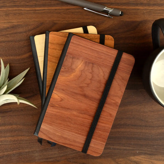 Pocket Notebook | Walnut, Cherry, or Maple