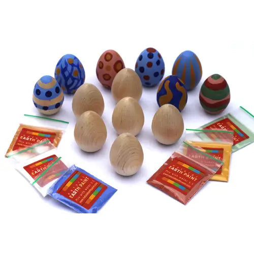 Wooden Eggs Craft Kit