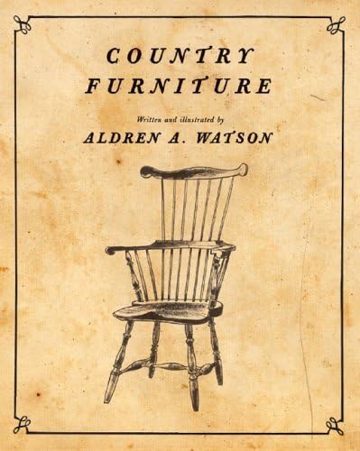 Country Furniture by Aldren A. Watson