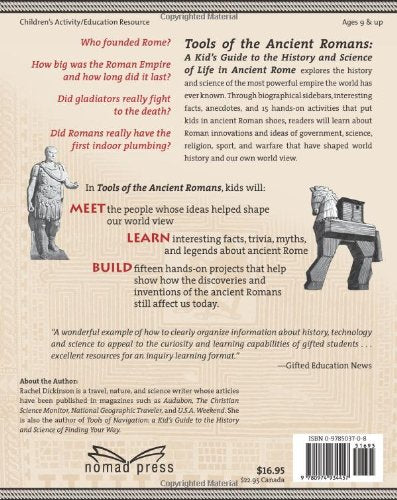 Tools of the Ancient Romans: A Kid's Guide to the History & Science of Life in Ancient Rome by Rachel Dickinson