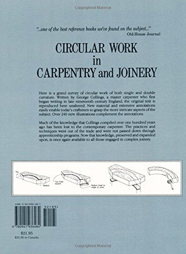 Circular Work in Carpentry and Joinery by George Collings