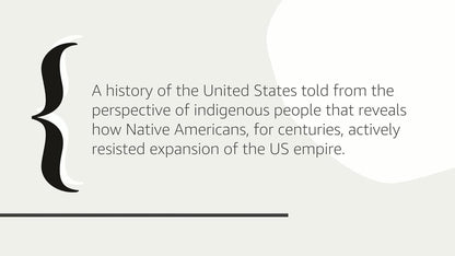 An Indigenous Peoples' History of the United States (Revisioning History #3) by Roxanne Dunbar-Ortiz