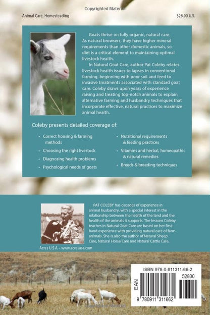 Natural Goat Care by Pat Coleby