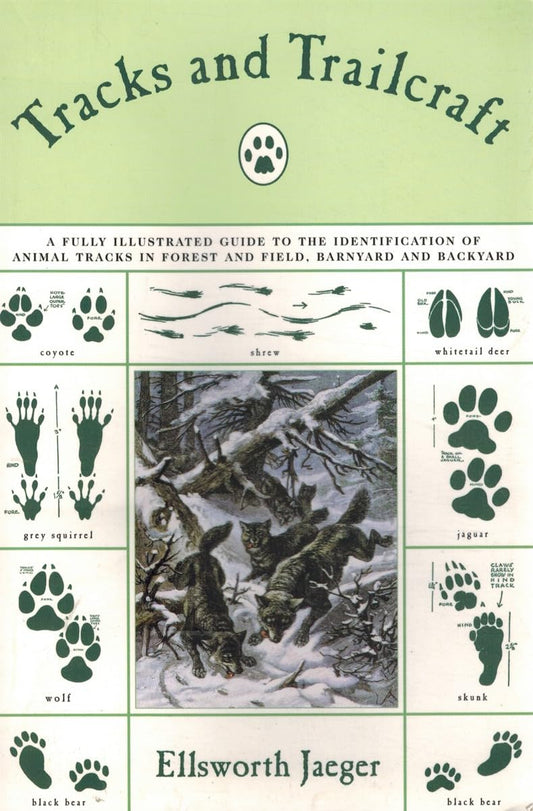 Tracks & Trailcraft: A Fully Illustrated Guide to the Identification of Animal Tracks in Forest and Field, Barnyard and Backyard by Ellsworth Jaeger