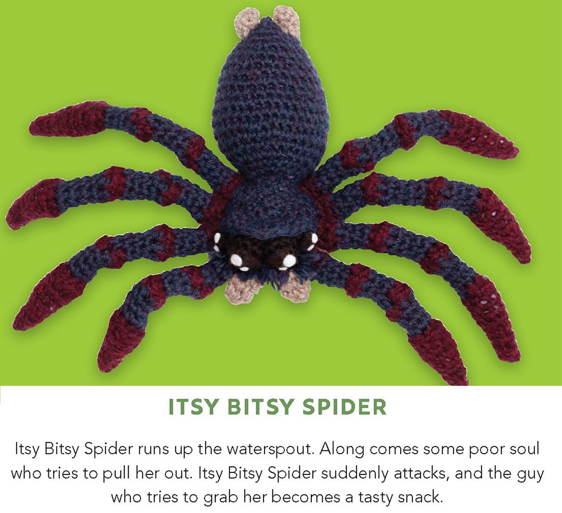 Creepy Cutie Amigurumi: 16 Crochet Creatures That Go Bump in the Night by Megan Kreiner