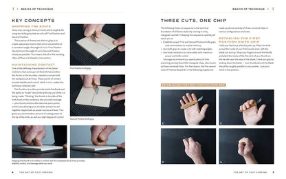 Chip Carving: Techniques for Carving Beautiful Patterns by Hand by Daniel Clay