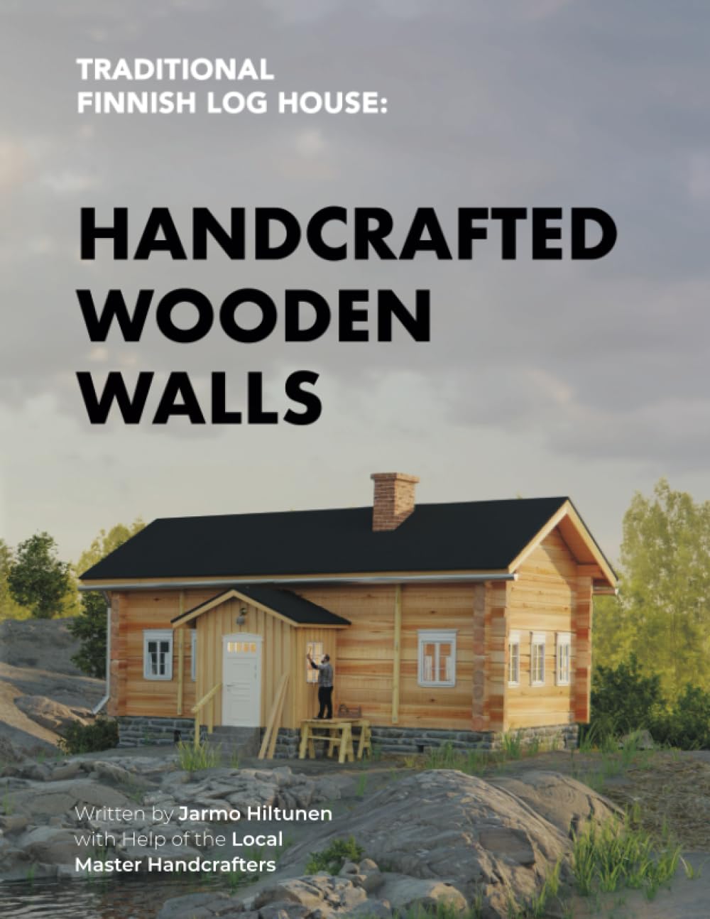 Traditional Finnish Log House: Handcrafted Wooden Walls by Jarmo Hiltunen