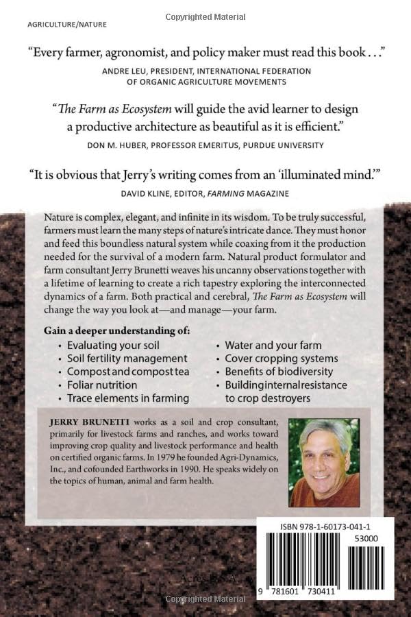 The Farm as Ecosystem: Tapping Nature's Reservoir - Geology, Biology, Diversity by Jerry Brunetti