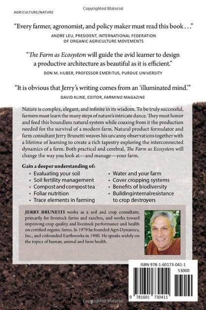 The Farm as Ecosystem: Tapping Nature's Reservoir - Geology, Biology, Diversity by Jerry Brunetti