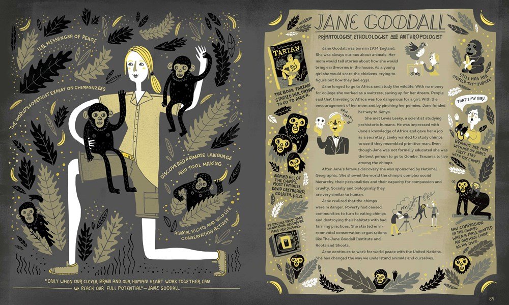 Women in Science: 50 Fearless Pioneers Who Changed the World by Rachel Ignotofsky