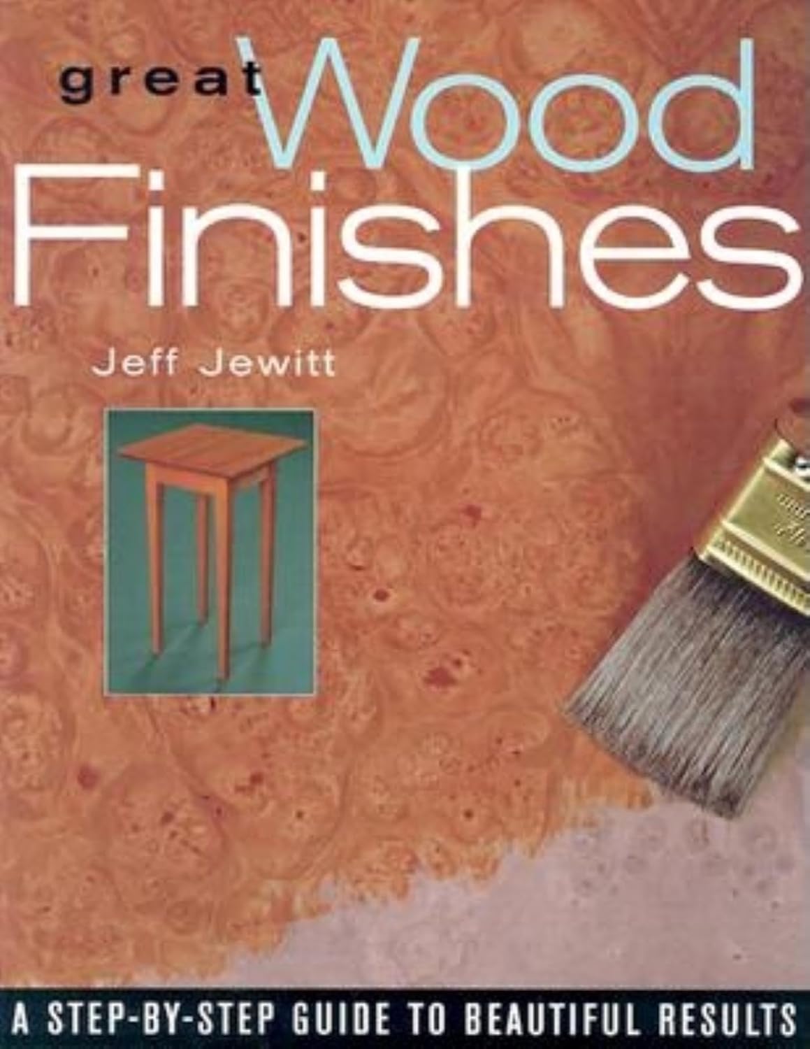 Great Wood Finishes: A Step-By-Step Guide to Beautiful Results by Jeff Jewitt