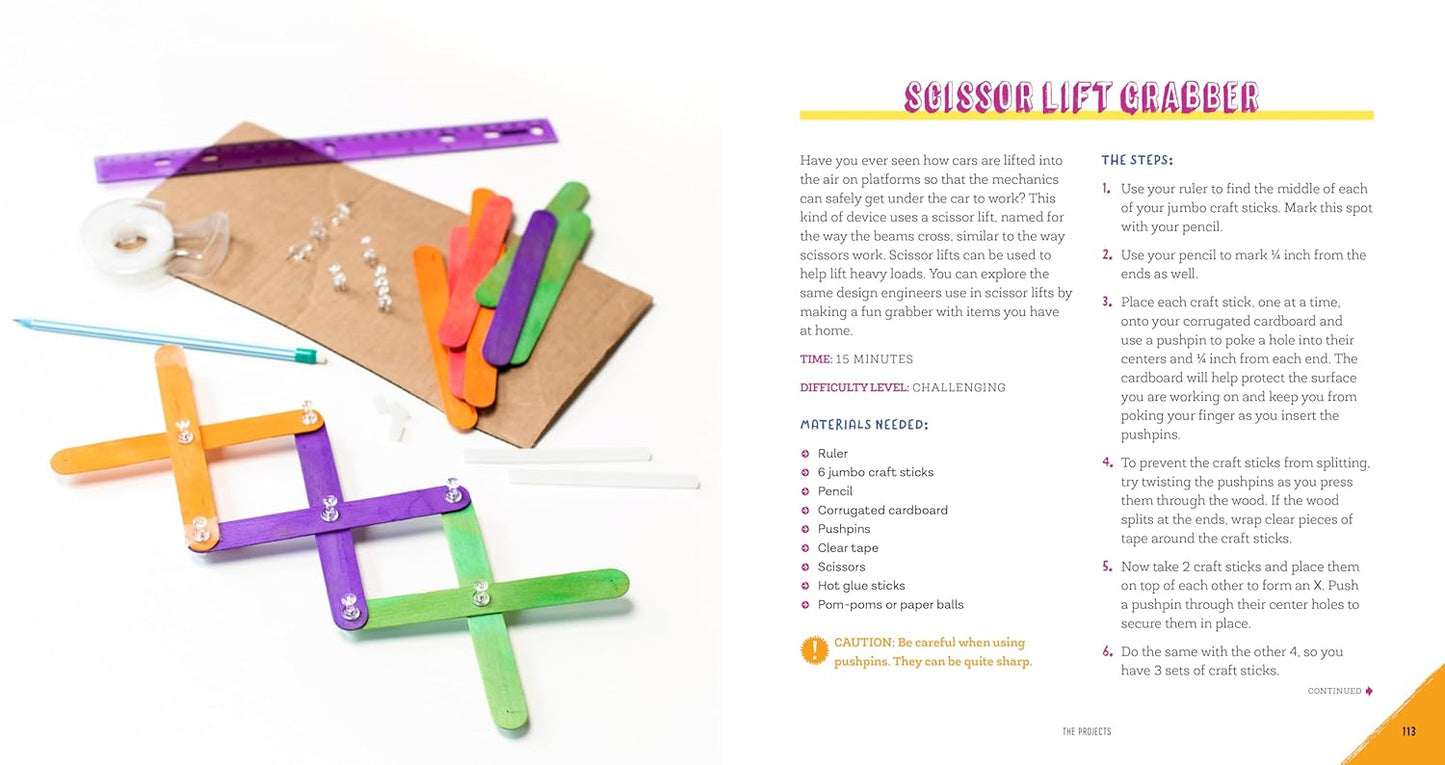 Awesome Engineering Activities for Kids: 50+ Exciting Steam Projects to Design and Build by Christina Schul