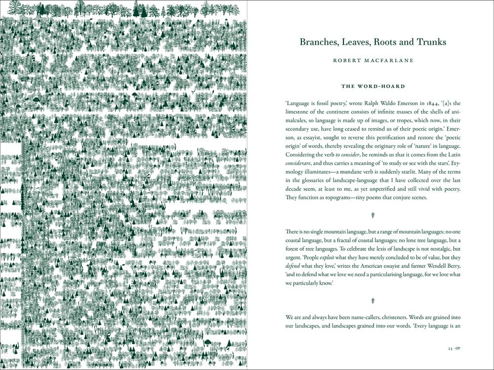 The Language of Trees: A Rewilding of Literature and Landscape by Katie Holten