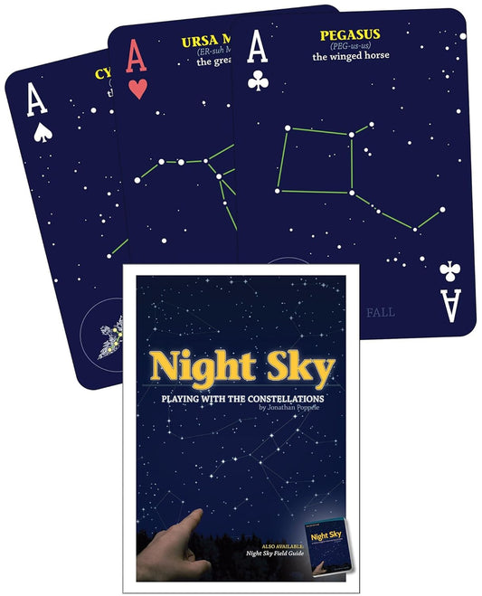 Night Sky Playing Cards: Playing with the Constellations : Poppele, Jonathan (Author)