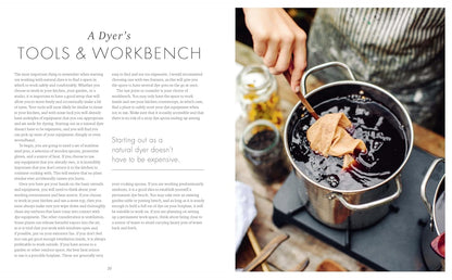 The Wild Dyer: A Maker's Guide to Natural Dyes with Projects to Create and Stitch by Abigail Booth