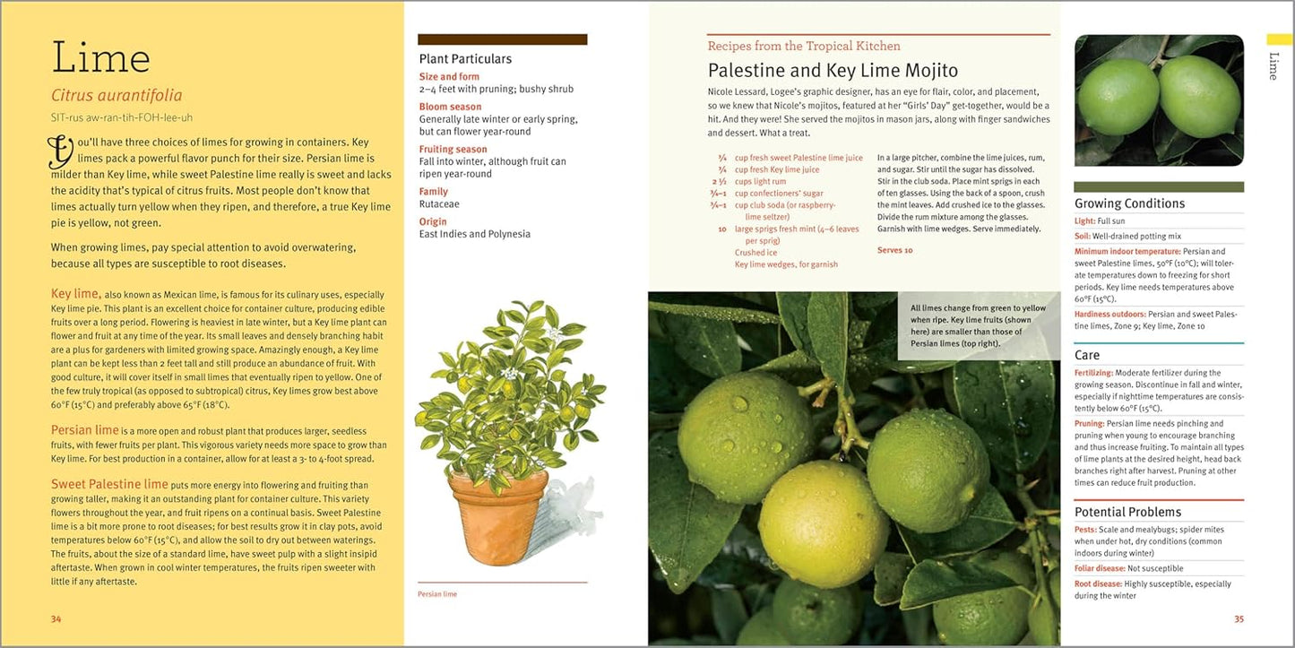 Edible Houseplants: Grow Your Own Citrus, Coffee, Vanilla, and 43 Other Tasty Tropical Plants by Laurelynn G. and Byron E. Martin