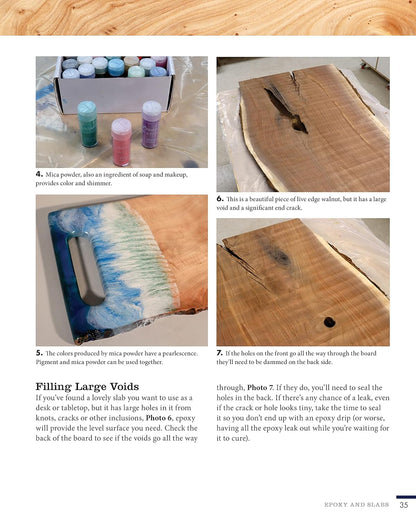 Woodworker's Guide to Live Edge Slabs: Transforming Trees Into Tables, Benches, Cutting Boards, and More by George Vondriska