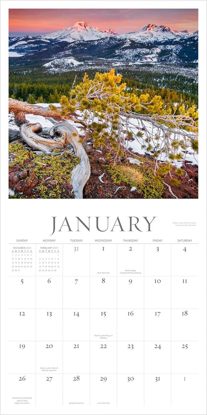 Oregon, My Oregon Wall Calendar 2025: A Year of Natural Wonders