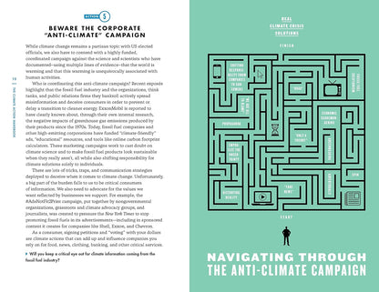 The Climate Action Handbook: A Visual Guide to 100 Climate Solutions for Everyone by Heidi Roop