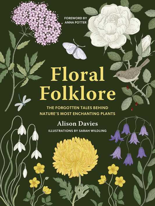 Floral Folklore: The Forgotten Tales Behind Nature's Most Enchanting Plants by Alison Davies (Author), Sarah Wildling (Illustrator), Anna Potter (Foreword)