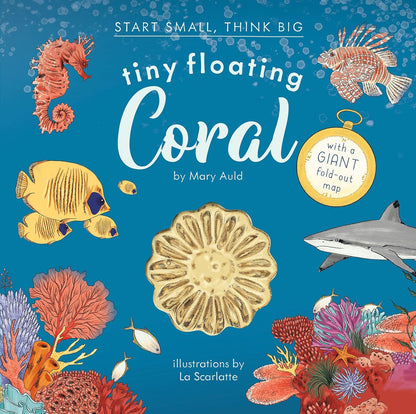 Tiny Floating Coral by Mary Auld