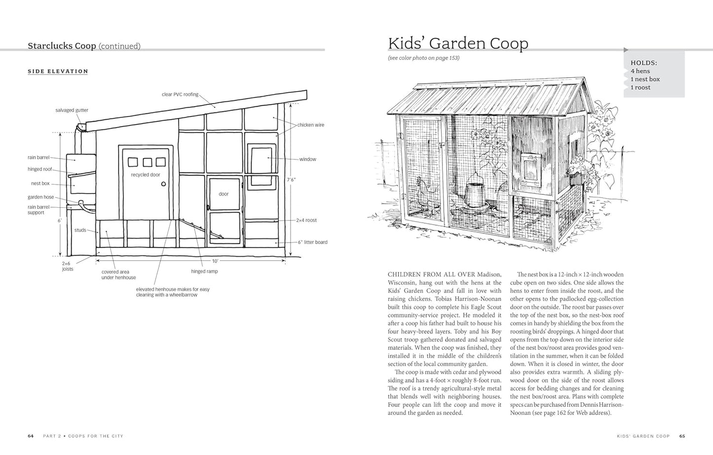 Chicken Coops: 45 Building Ideas for Housing Your Flock by Judy Pangman