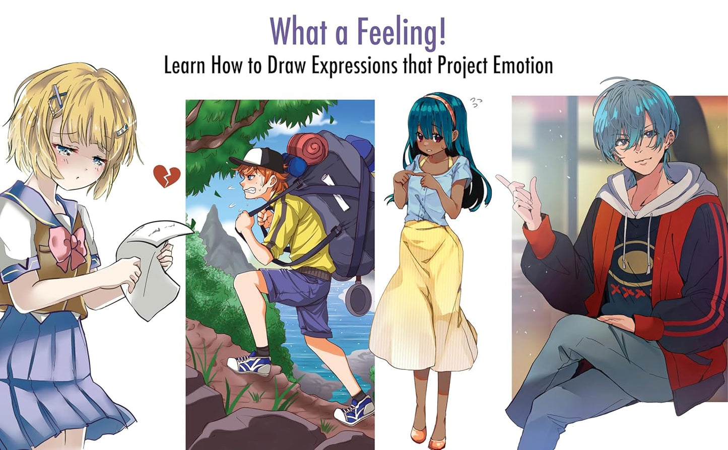 Master Guide to Drawing Anime: Expressions & Poses: Figure Drawing Essentials for the Aspiring Artist by Christopher Hart