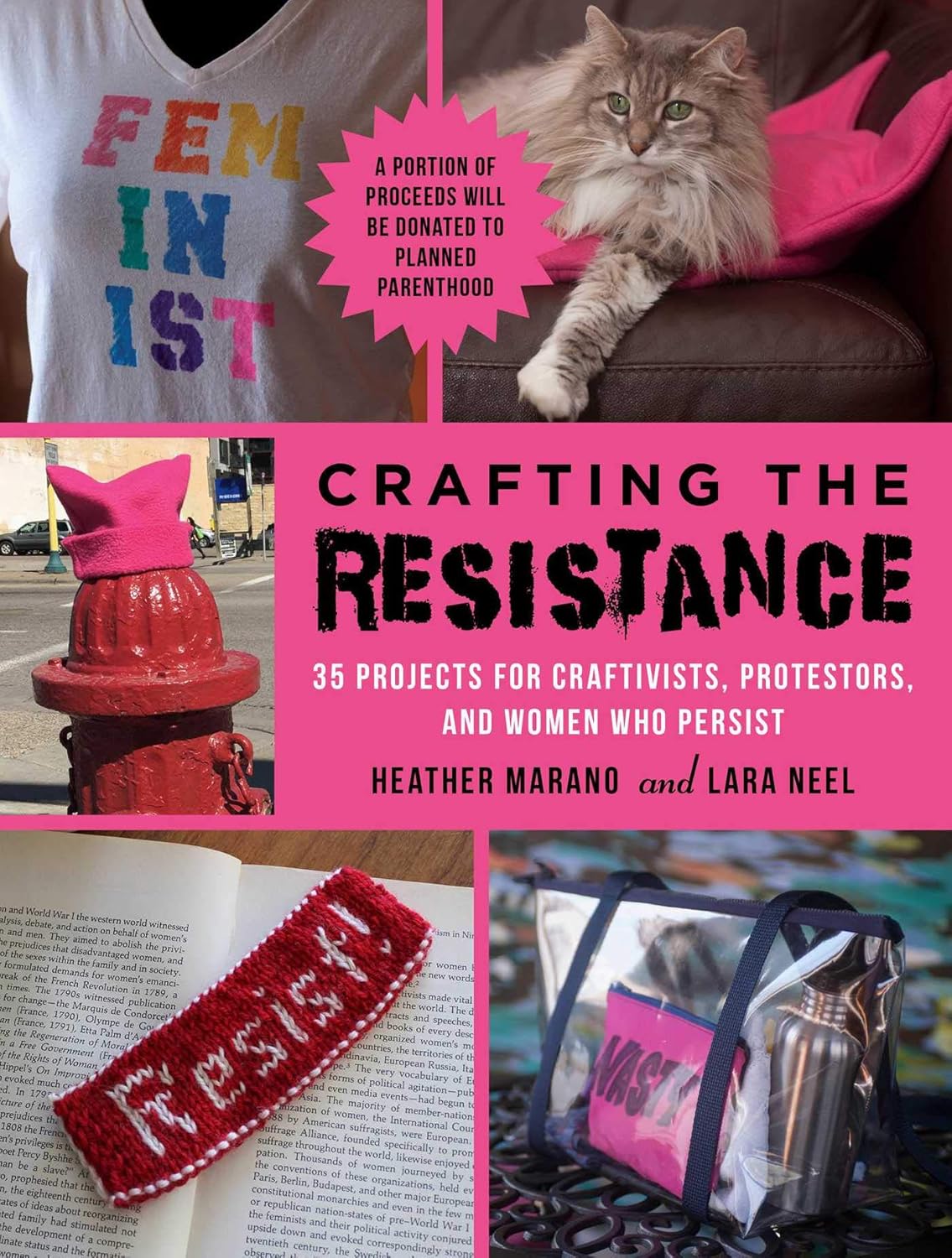 Crafting the Resistance: 35 Projects for Craftivists, Protestors, and Women Who Persist by Lara Neel, Heather Marano