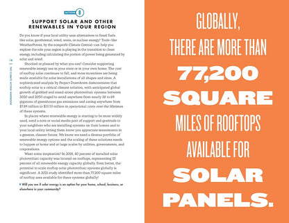 The Climate Action Handbook: A Visual Guide to 100 Climate Solutions for Everyone by Heidi Roop