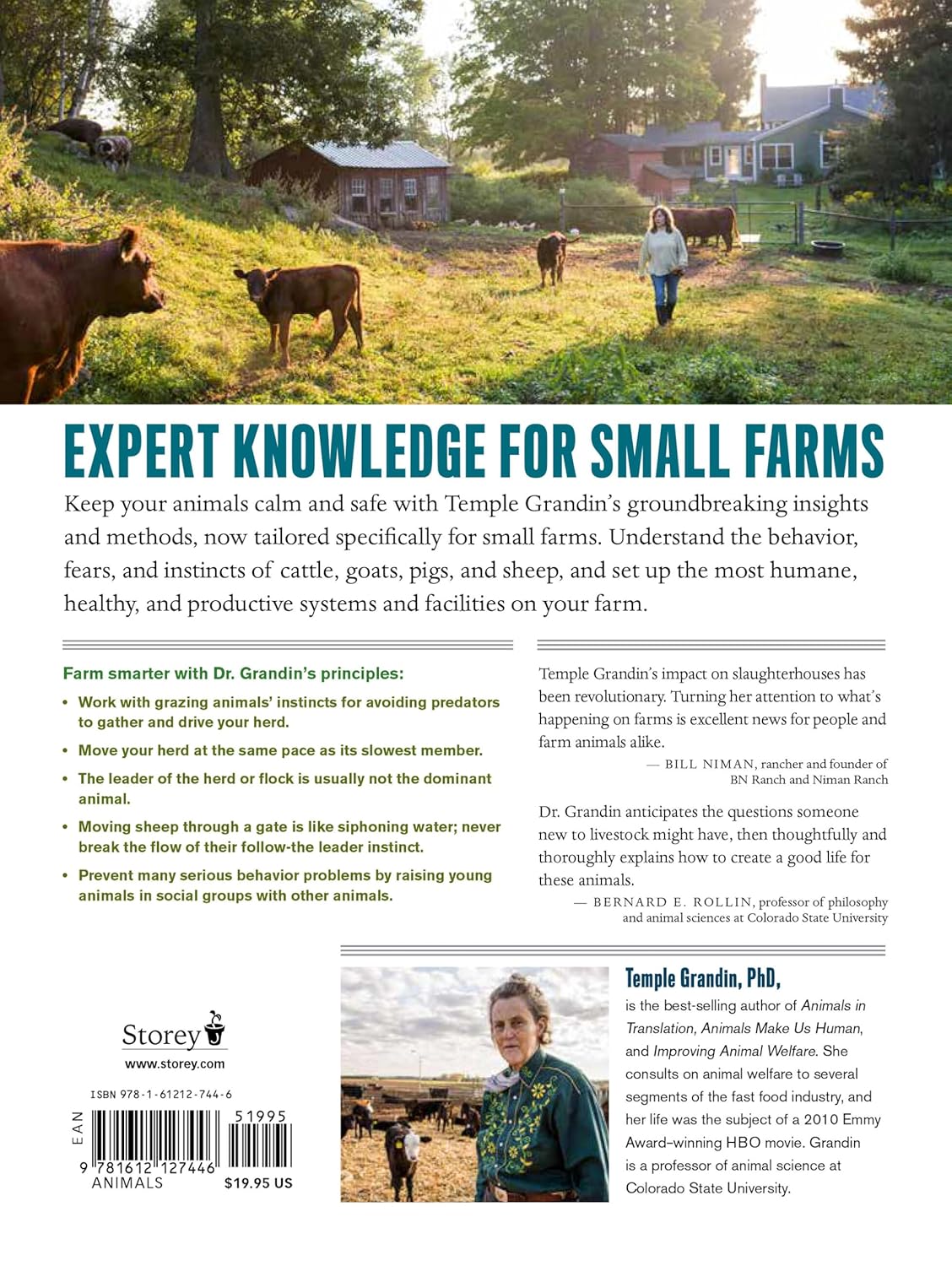 Temple Grandin's Guide to Working with Farm Animals: Safe, Humane Livestock Handling Practices for the Small Farm by Temple Grandin