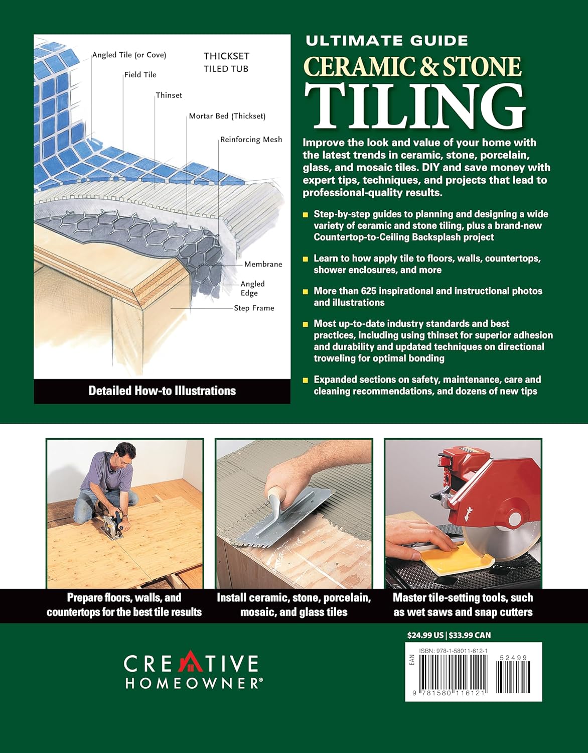 Ultimate Guide: Ceramic & Stone Tiling, 4th Edition: Ceramic * Stone * Glass * Mosaic * Porcelain