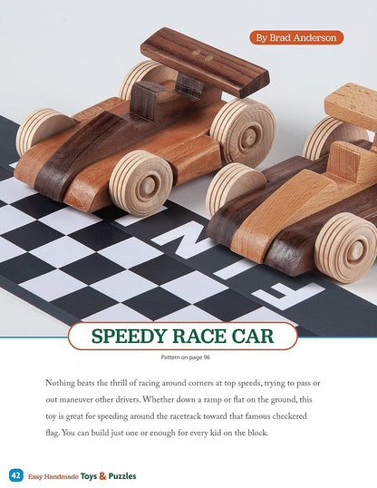 Easy Handmade Toys & Puzzles: 35 Wood Projects & Patterns by the Editors of Scroll Saw Woodworking & Crafts Magazine