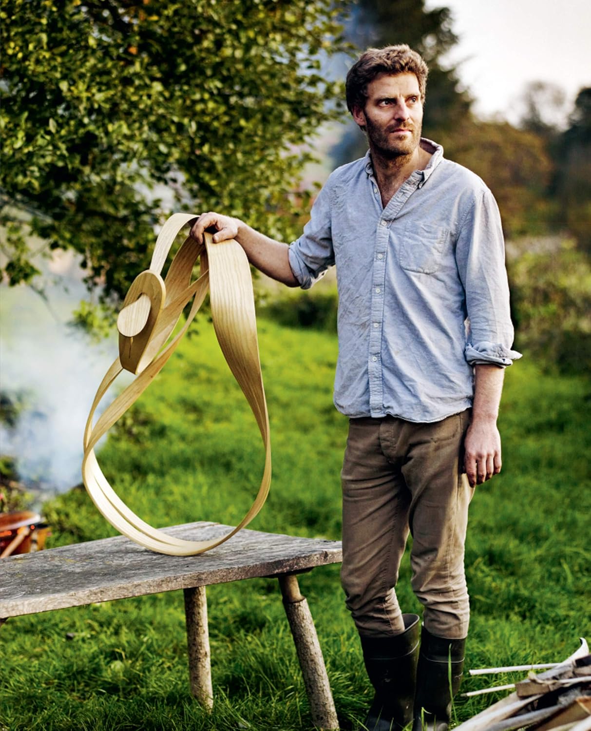 Wood & Steam: Steam-Bending Techniques to Make 16 Projects in Wood by Charlie Whinney