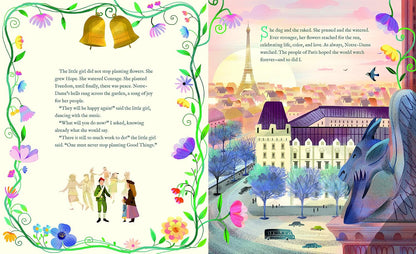 The Girl and the Cathedral: The Story of Notre Dame de Paris by: Nicolas Jeter, & Sara Ugolotti (Illustrator)