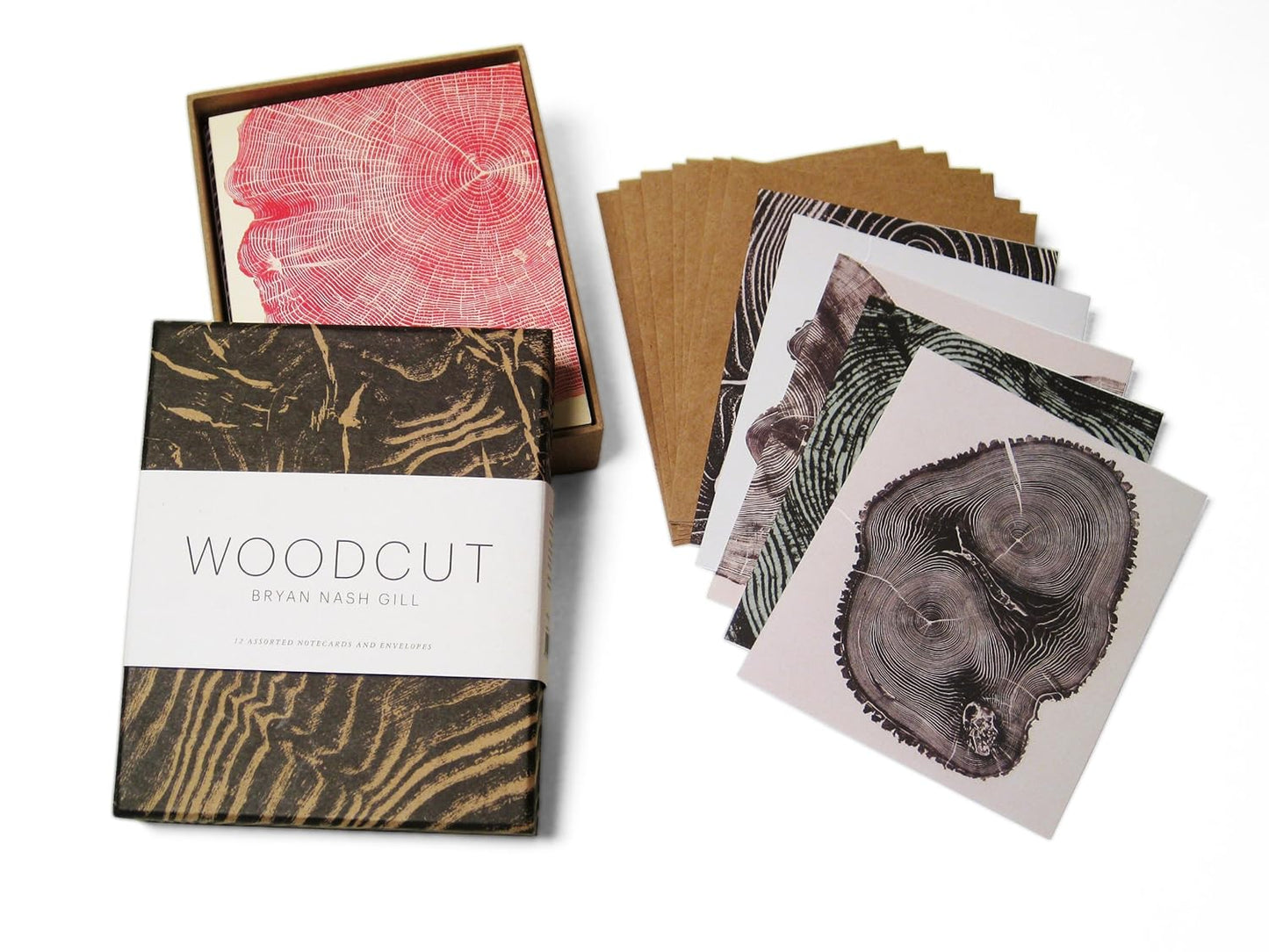 Woodcut Notecard Set by Bryan Nash Gill