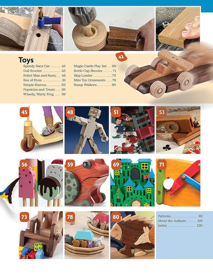 Easy Handmade Toys & Puzzles: 35 Wood Projects & Patterns by the Editors of Scroll Saw Woodworking & Crafts Magazine