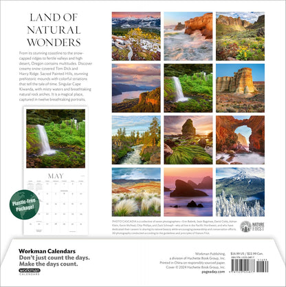 Oregon, My Oregon Wall Calendar 2025: A Year of Natural Wonders