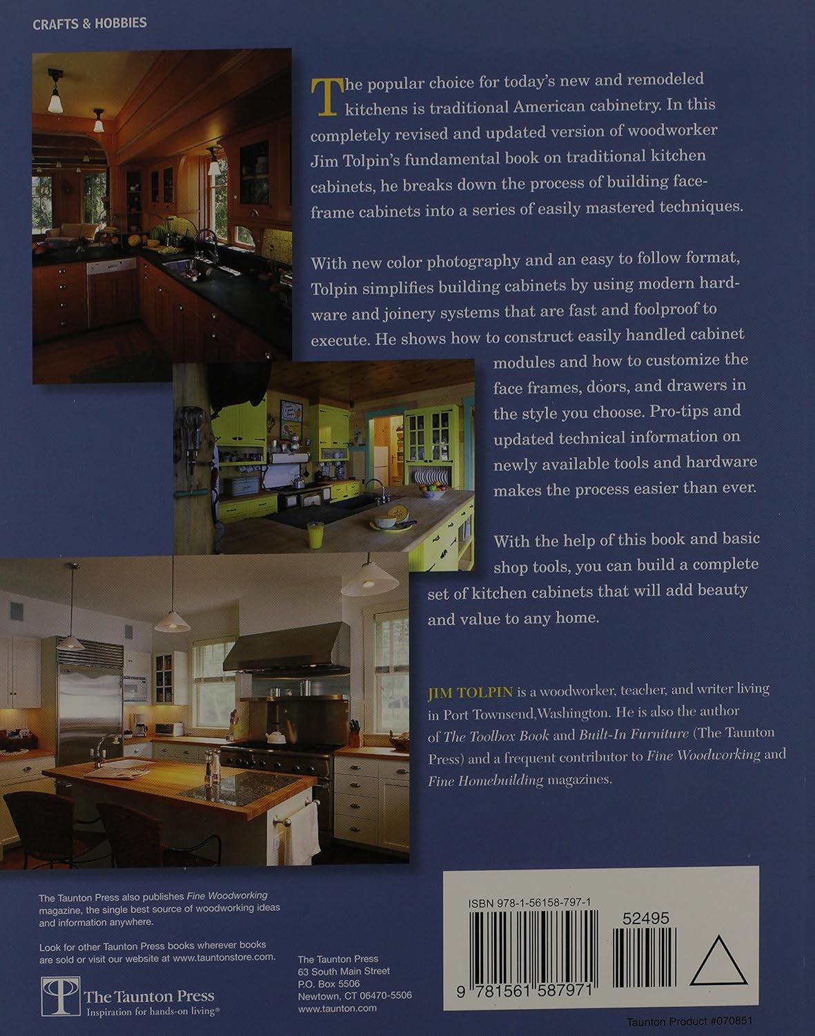 Building Traditional Kitchen Cabinets (Revised & Updated) by Jim Tolpin