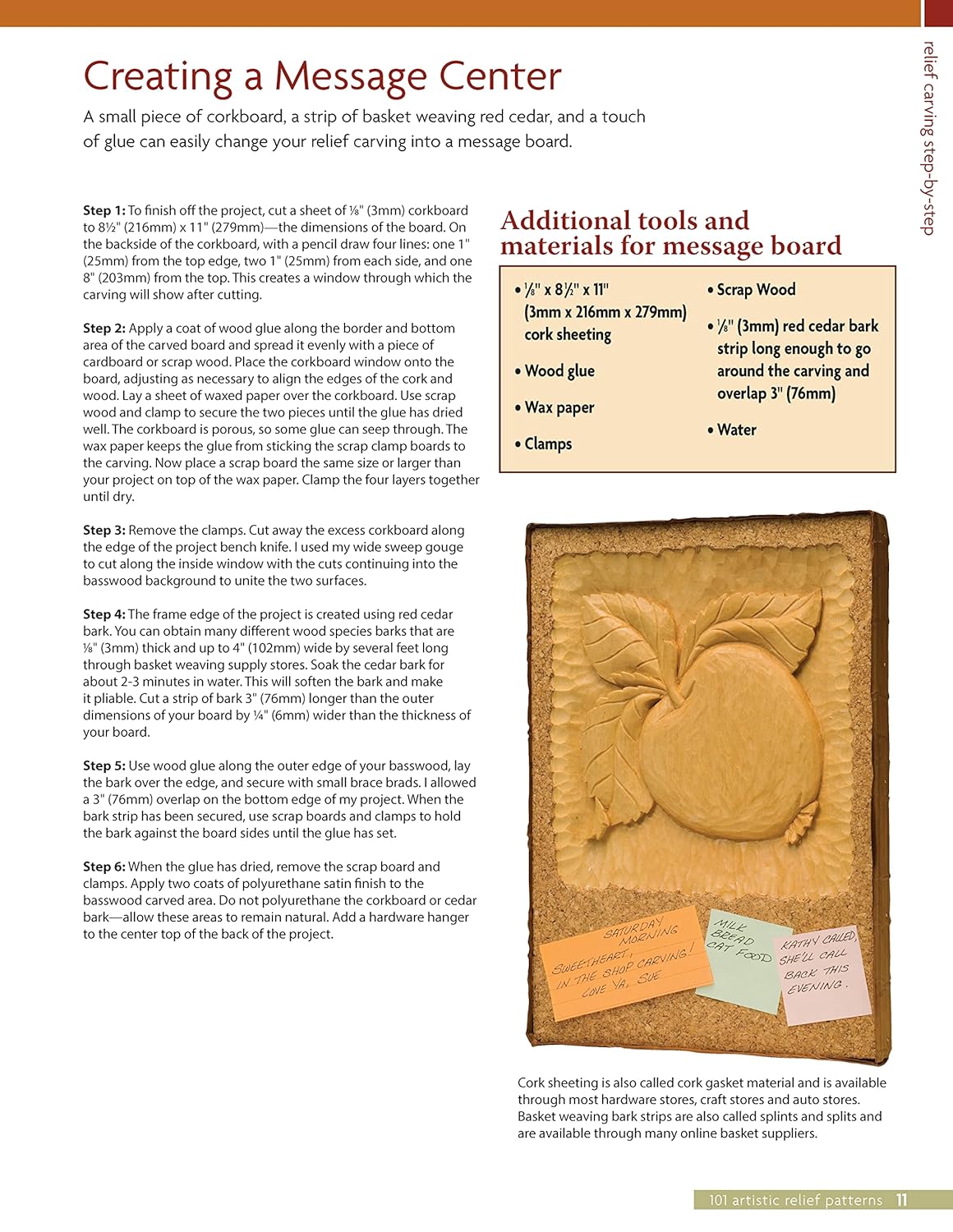 101 Artistic Relief Patterns for Woodcarvers, Woodburners & Crafters by Lora S Irish