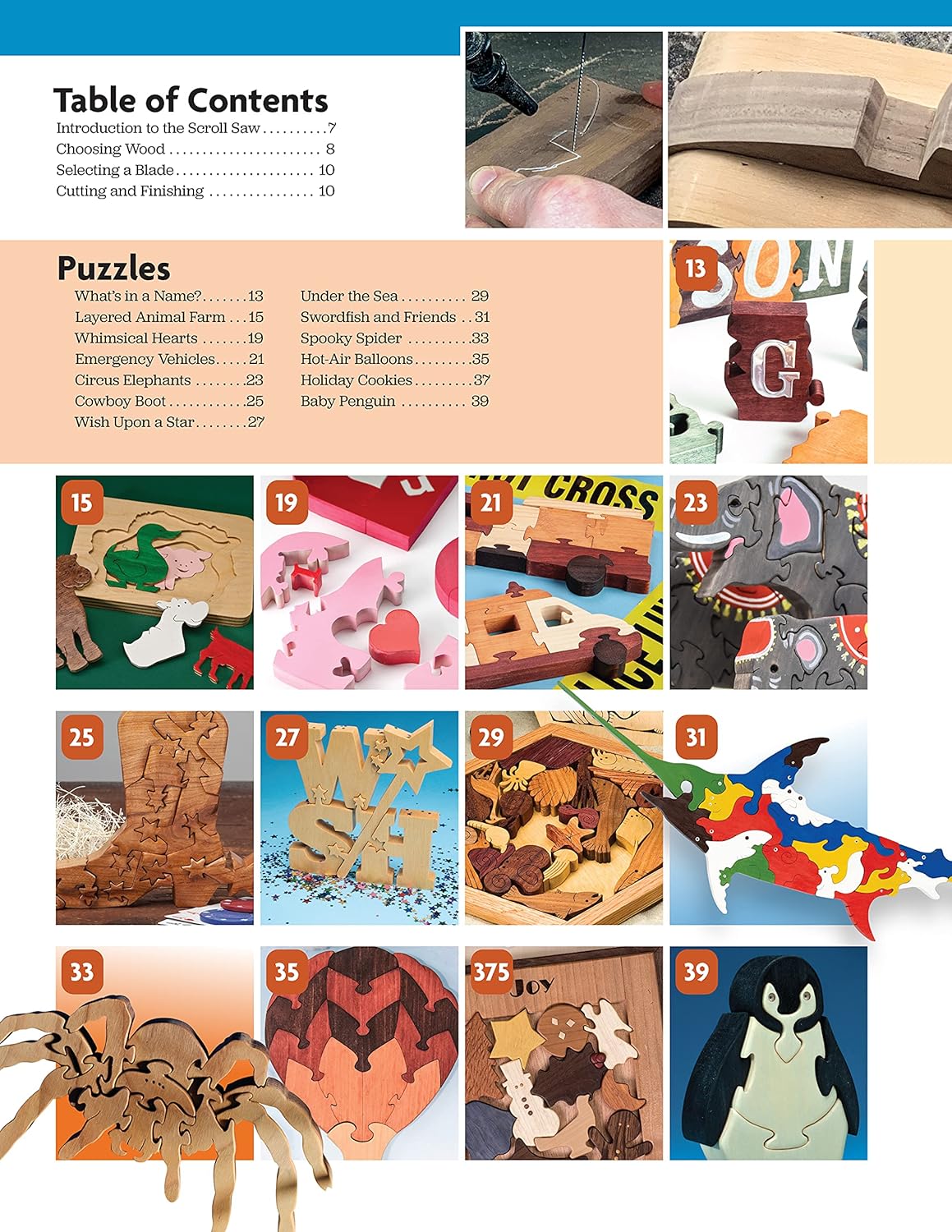 Easy Handmade Toys & Puzzles: 35 Wood Projects & Patterns by the Editors of Scroll Saw Woodworking & Crafts Magazine