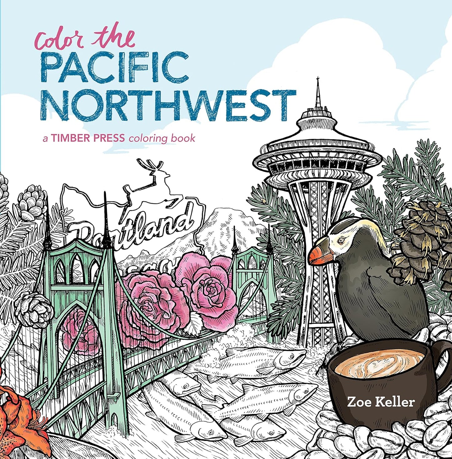 Color the Pacific Northwest