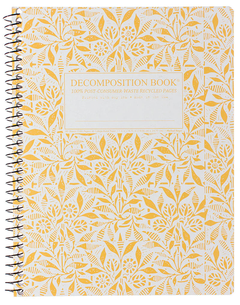 Decomposition Notebook- Standard Size Spiral