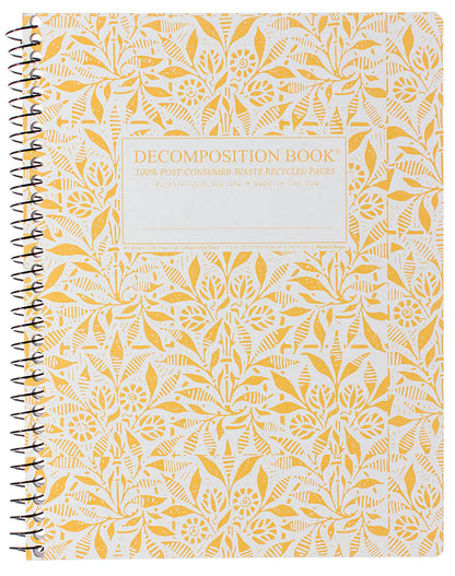 Decomposition Notebook- Standard Size Spiral