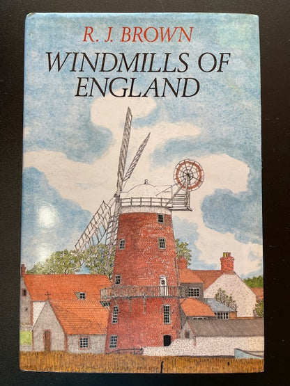 Windmills of England - Hardcover Brown, R. J.