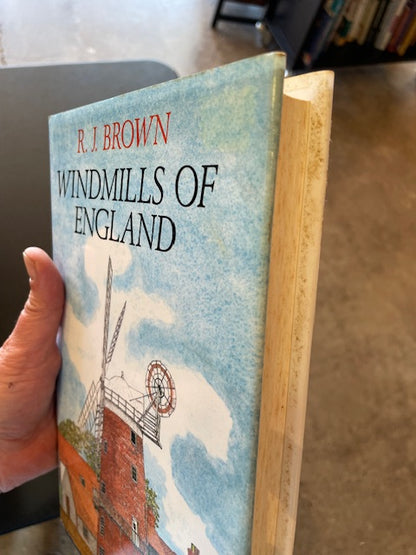 Windmills of England - Hardcover Brown, R. J.