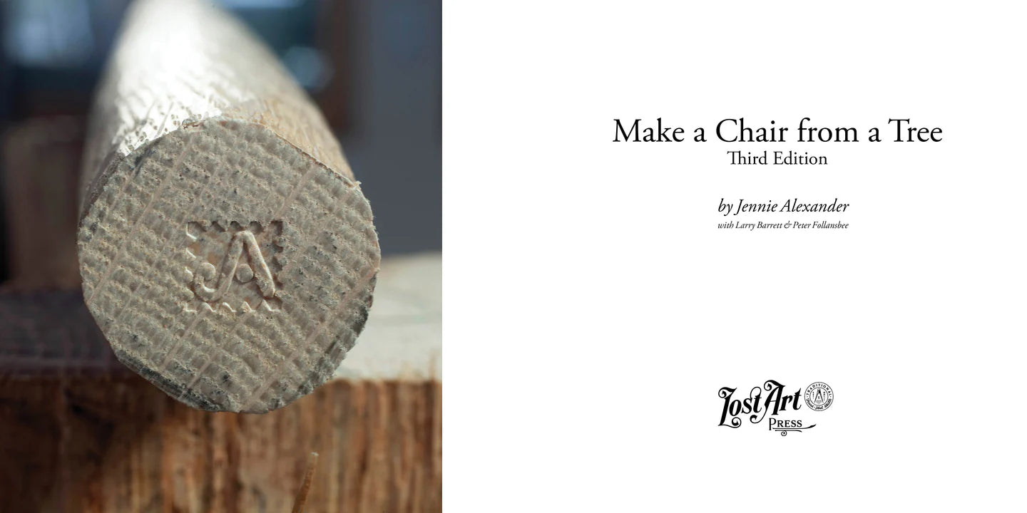 Make a Chair from a Tree by Jennie Alexander (3rd ed.)