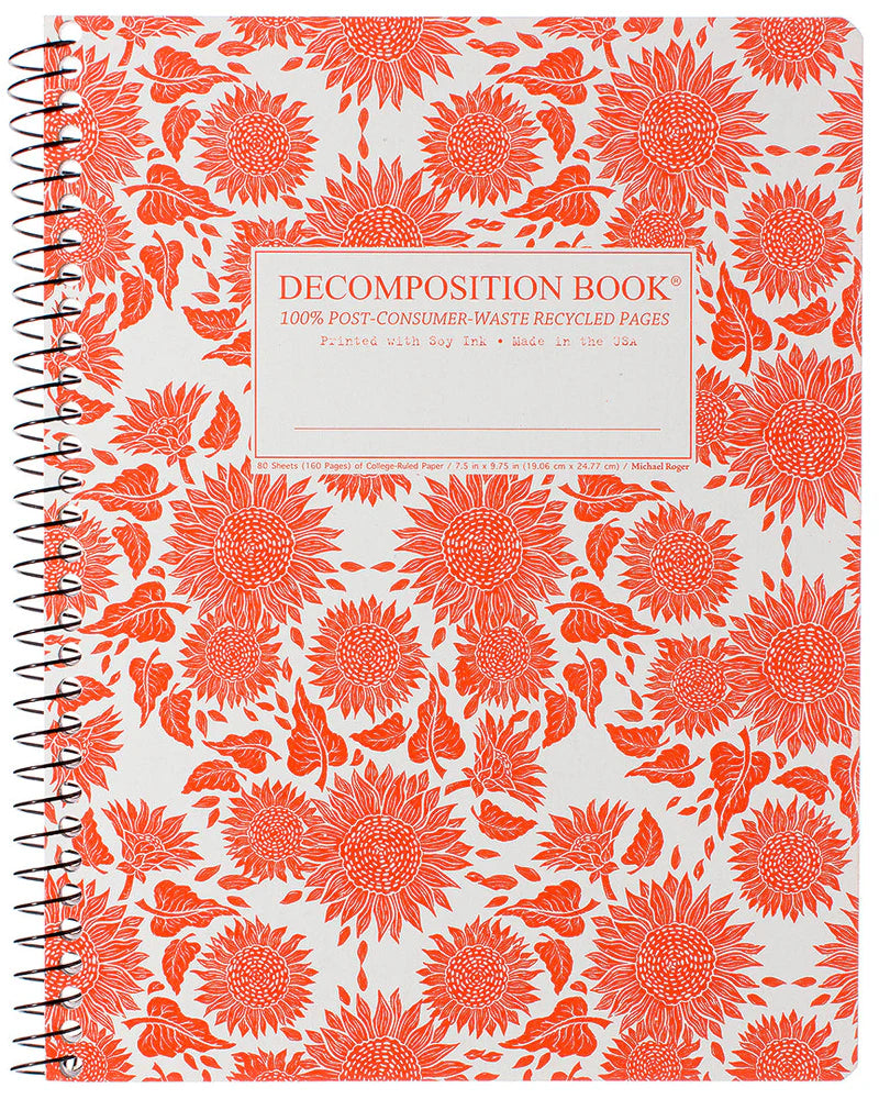 Decomposition Notebook- Standard Size Spiral