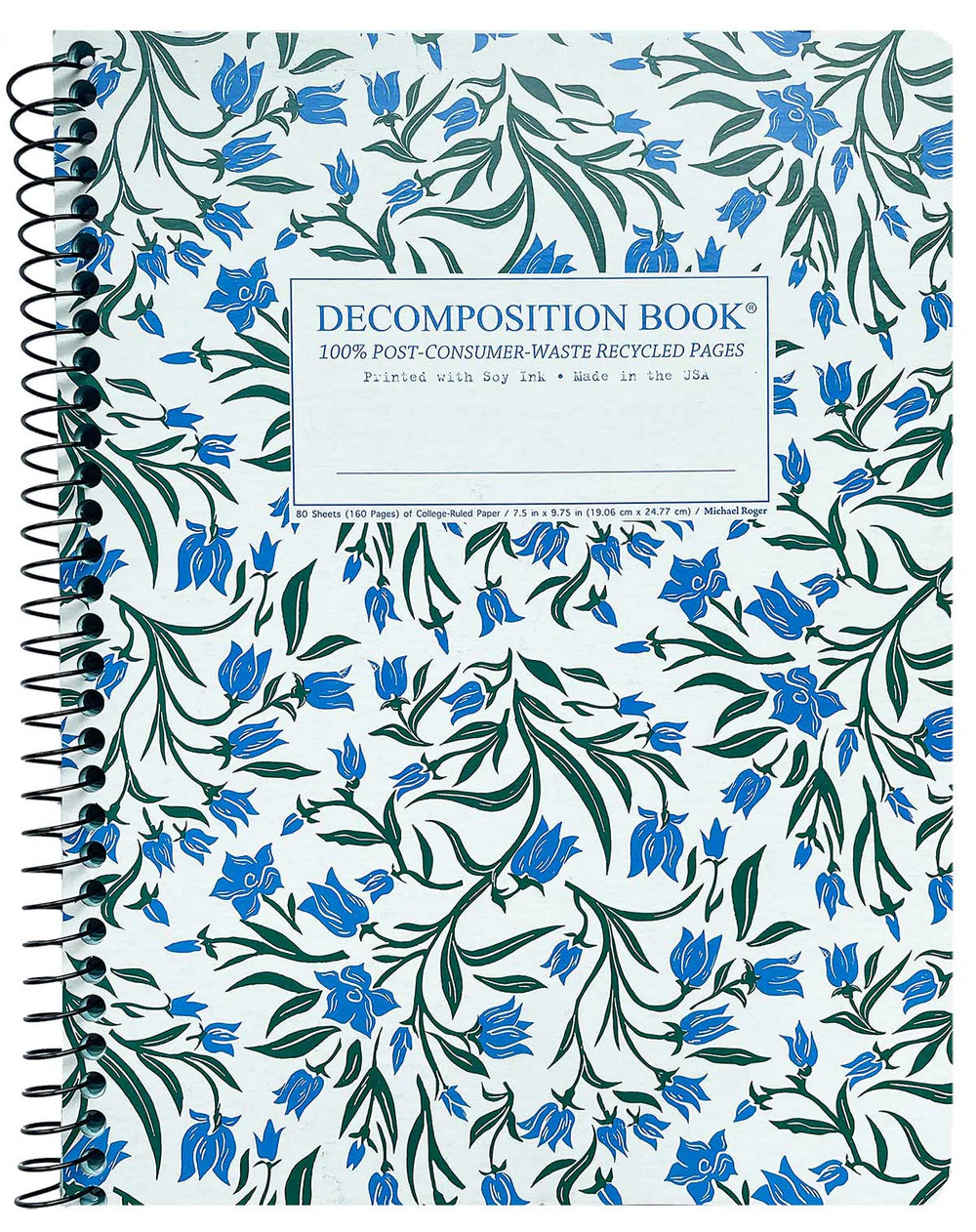 Decomposition Notebook- Standard Size Spiral