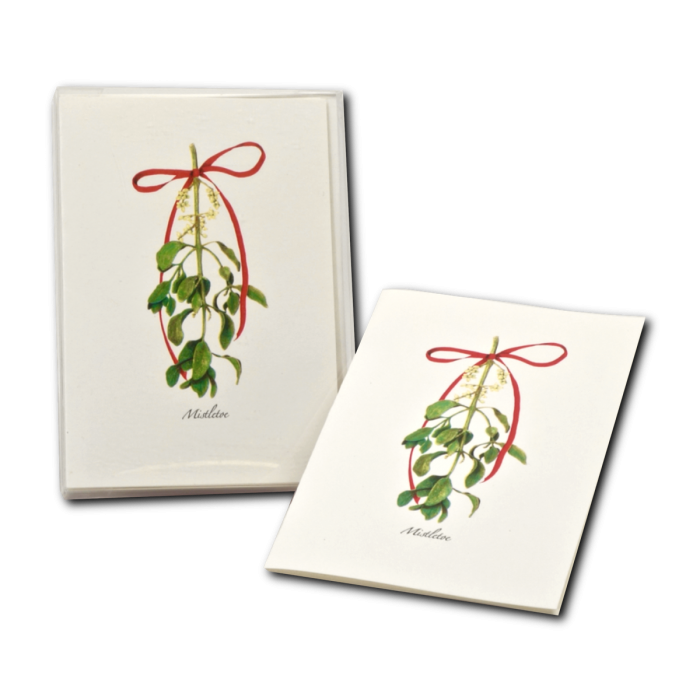 Mistletoe Notecard Set